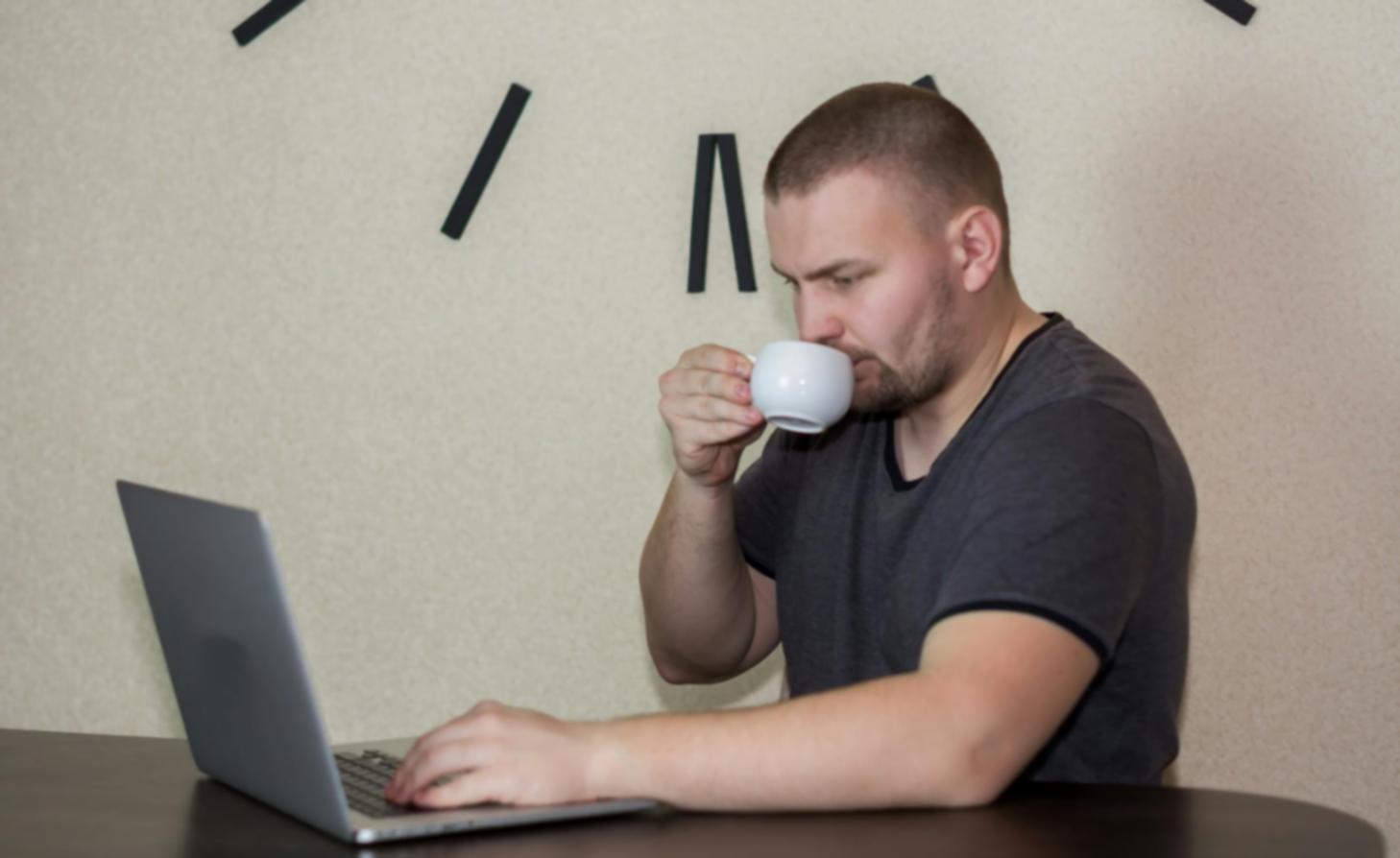 Financial analysis workspace with charts and data